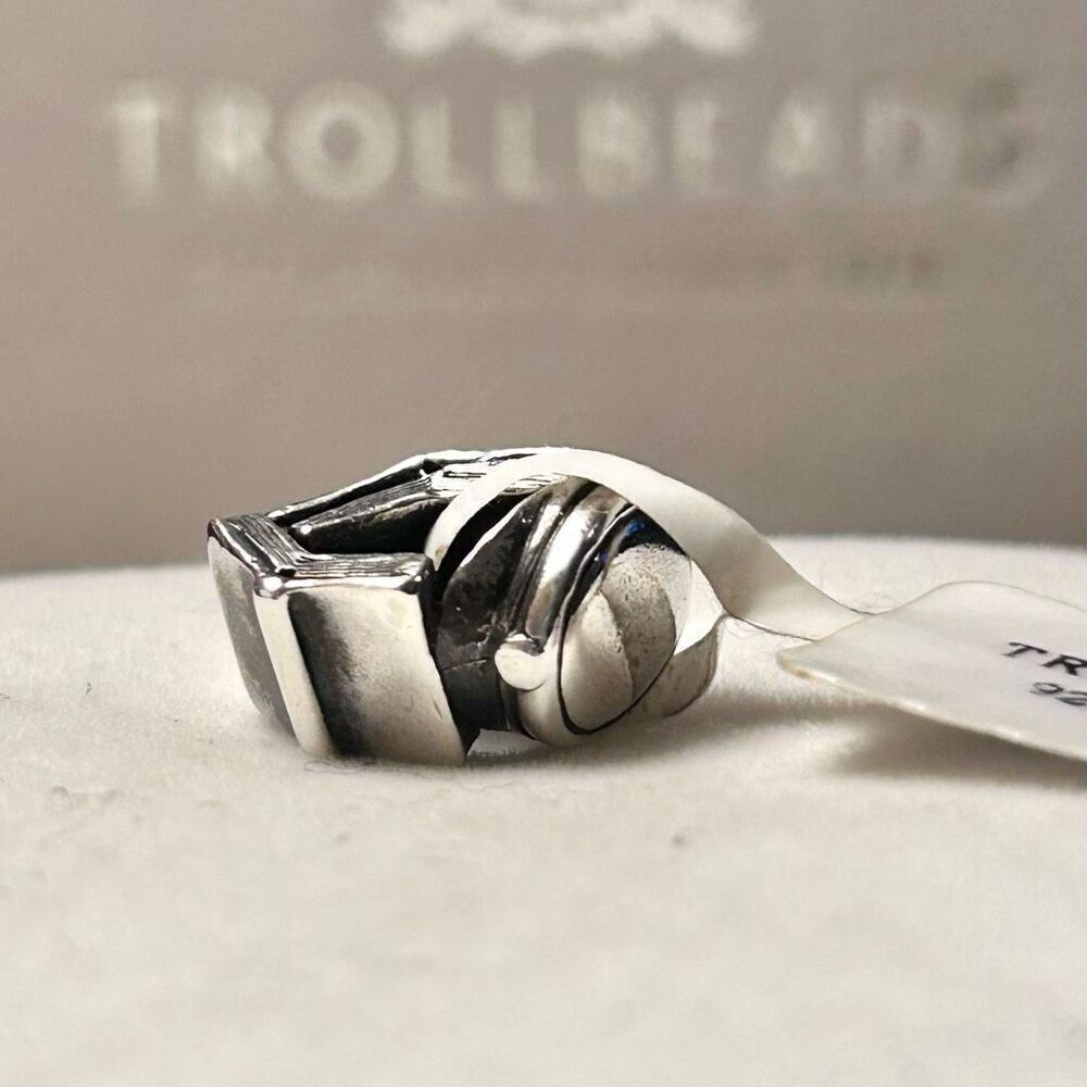 TROLLBEADS End of School Bead Silver LAA 925S NEW with Tags